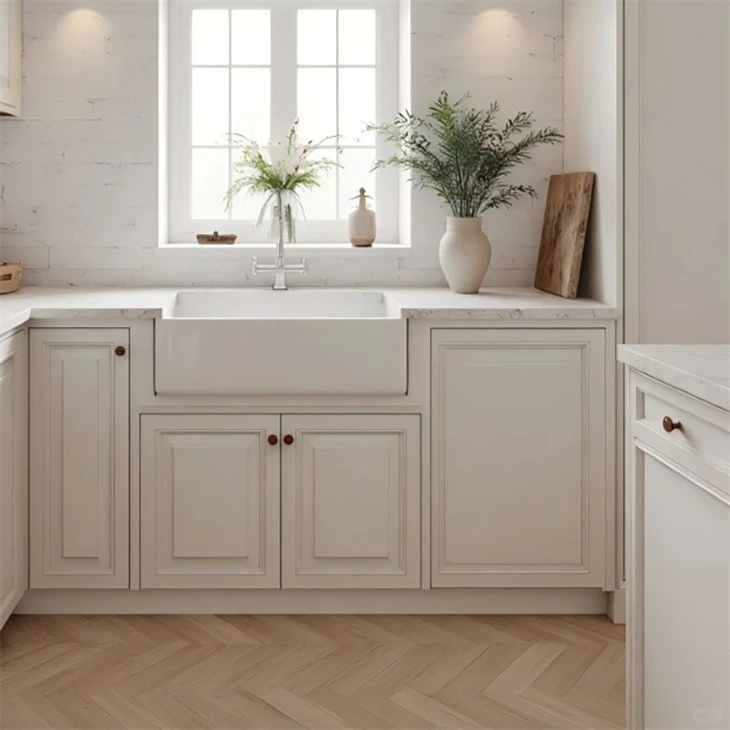 country kitchen cabinets with glass doors-04
