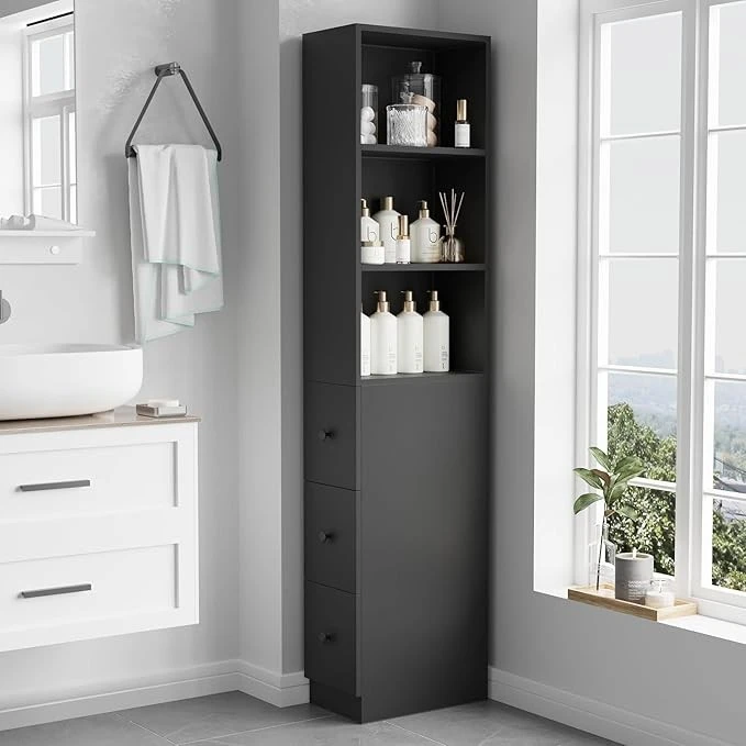 drawer storage cabinet wood (1)