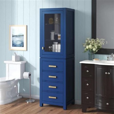 Massivholz-Wäscheschrank